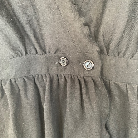 A’Milano Vintage Black Scalloped Edge Vest size M - Picture 5 of 7